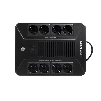 ИБП Smartwatt Safe pro 800 480Вт 800ВА черный 