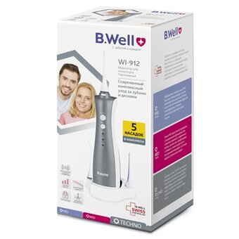  Ирригатор B.Well TH-912 белый и серый 
