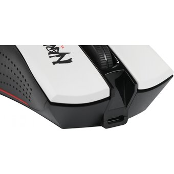  Мышь A4Tech Bloody R90 Plus Naraka оптическая (5000dpi) беспроводная USB (7but) белый/рисунок 