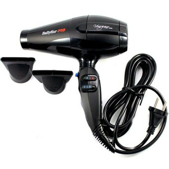  Фен BABYLISS Pro Murano Ionic BAB6160INRE черный 