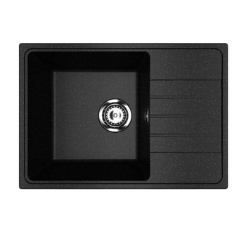  Кухонная мойка Practik PR-M 600-004 Черный оникс 