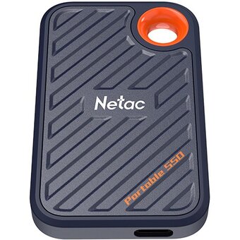  SSD Netac ZX20 (NT01ZX20-002T-32BL) 2TB USB 3.2 Gen 2 Type-C External, R/W up to 2000MB/1800MB/s 