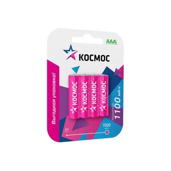  Аккумулятор Космос KOCR03NIMH1100mAh4BL 