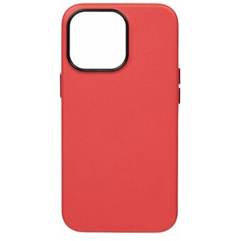  Чехол K-DOO Noble Collection iphone 15 Pro red 