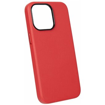  Чехол K-DOO Noble Collection iphone 15 Pro red 