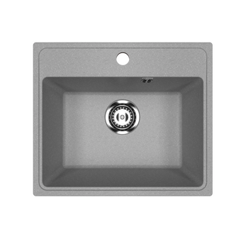  Кухонная мойка Practik PR-M 425-004 Черный оникс 