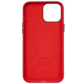  Чехол K-DOO Noble Collection iphone 15 Pro max red 