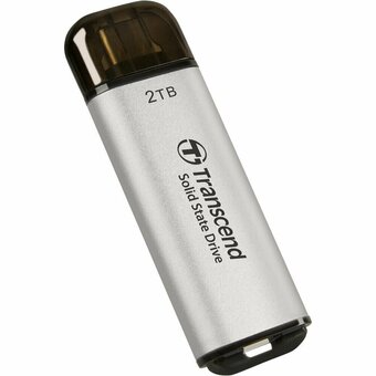 SSD Transcend ESD300 TS2TESD300S, 2ТБ, серебристый 