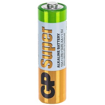  Батарея GP Super Alkaline (17415) AA (LR06/15А), 1.5V, 10шт. 