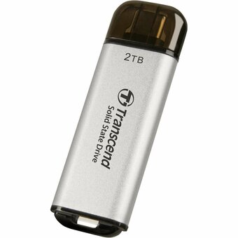  SSD Transcend ESD300 TS2TESD300S, 2ТБ, серебристый 