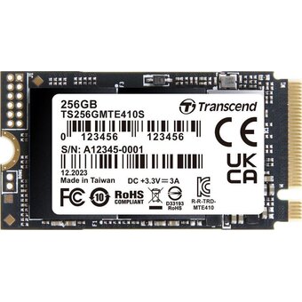  SSD Transcend GMTE410S (TS256GMTE410S) 250GB, 3D TLC NAND, M.2 2280,PCIe Gen3x4, DRAM-less 