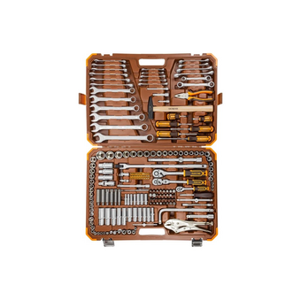  Набор инструментов FORSTIME FT-42022-5 (56911) 202пр. 1/4", 3/8", 1/2" (6гр.) 
