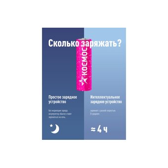  Аккумулятор Космос KOCR6NIMH(1500mA) 