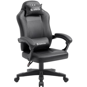  Игровое кресло DEFENDER Master Black 64472 