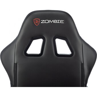  Кресло игровое Zombie Game Tetra B черный/карбон 