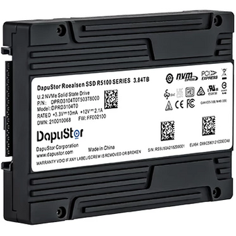  SSD DapuStor NVMe R5101, Gen4, U.2, 3.84T 