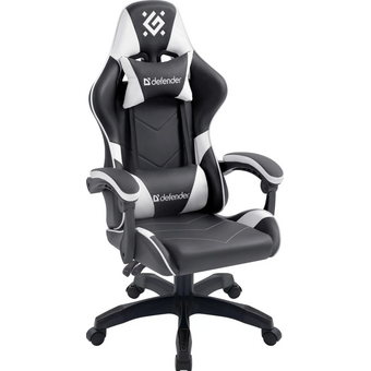  Игровое кресло Defender Companion 64023 Black/White 