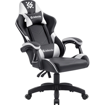  Игровое кресло Defender Companion 64023 Black/White 