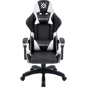  Игровое кресло Defender Companion 64023 Black/White 
