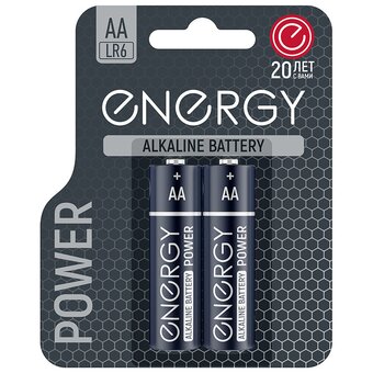  Батарейка алкалиновая Energy Ultra LR6/2B (АА) 