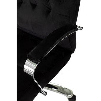  Кресло руководителя Бюрократ T-9928SL Fabric черный Italia Black крестов. металл хром 