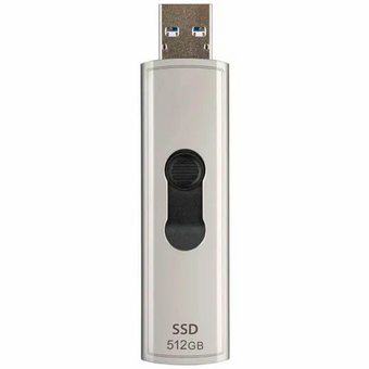  SSD Transcend ESD320A TS512GESD320A, 512ГБ, серый 
