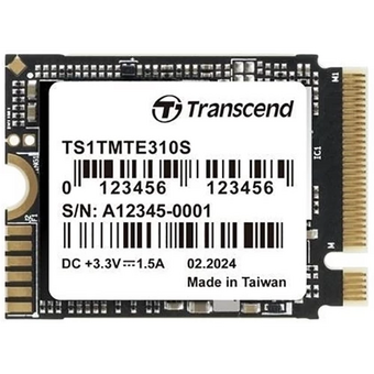  SSD Transcend MTE310S (TS1TMTE310S) 1TB, 3D TLC NAND, M.2 2280,PCIe Gen3x4, DRAM-less 