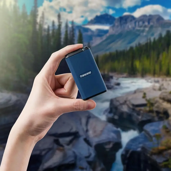  SSD Transcend ESD410C TS1TESD410C, 1ТБ, темно-синий 