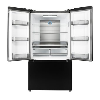  Холодильник LEX LFD595BxID French Door, инверторный черная сталь 