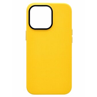 Чехол K-DOO Noble Collection iphone 15 Pro Yellow 