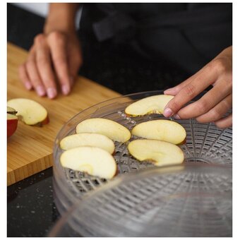  Сушилка для овощей и фруктов АКСИОН Т33 5 поддонов белый 