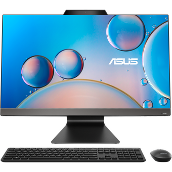  Моноблок Asus F3702WFA-BPE0100 (90PT03M2-M00D80) 27" Full HD Ryzen 5 7520U (2.8) 8Gb SSD512Gb RGr CR noOS GbitEth WiFi 90W клав. мышь черный 