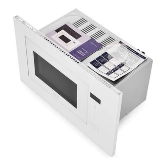  Встраиваемая микроволновая печь ZUGEL ZMO201W белый 20л, 700Вт 