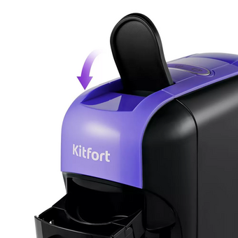  Кофеварка капсульная KitFort КТ-7105-1 черный 