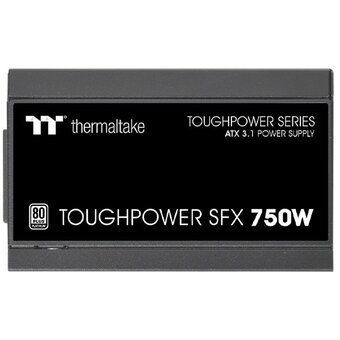  Блок питания Thermaltake Toughpower SFX750 Gen.5 (ps-stp-0750fnfape-1) 750Вт, 90мм, черный, retail 