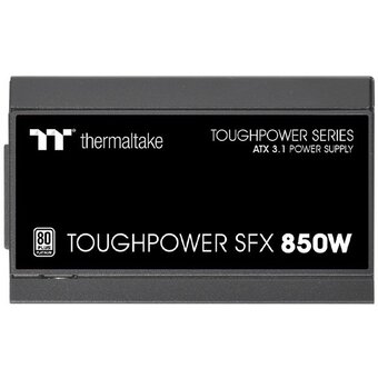  Блок питания Thermaltake Toughpower SFX850 Gen.5 (ps-stp-0850fnfape-1) 850Вт, 90мм, черный, retail 
