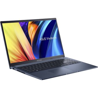  Ноутбук ASUS VivoBook X1502ZA-BQ2345 (90NB0VX1-M03780) 15.6", IPS, Intel Core i7 12700H 2.3ГГц, 14-ядерный, 16ГБ DDR4, 512ГБ SSD, Intel Iris Xe graphi 
