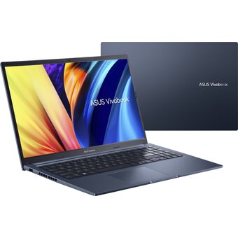  Ноутбук ASUS VivoBook X1502ZA-BQ2345 (90NB0VX1-M03780) 15.6", IPS, Intel Core i7 12700H 2.3ГГц, 14-ядерный, 16ГБ DDR4, 512ГБ SSD, Intel Iris Xe graphi 