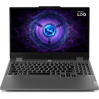  Ноутбук Lenovo LOQ 15IAX9 (83GS00ANPS) 15.6" Full HD 1920x1080/Intel Core i5 12450HX/24 Gb/ 512 Gb SSD/ nVidia GeForce RTX 4050 6GB/No OS/ серый 