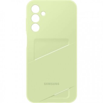  Чехол Original Samsung Card Slot Case EF-OA156TMEGRU для A15 (A156) Lime 