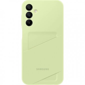  Чехол Original Samsung Card Slot Case EF-OA156TMEGRU для A15 (A156) Lime 