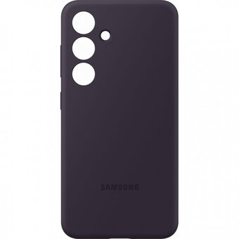  Чехол Original Samsung Silicone Case S24 (S921) EF-PS921TEEGRU Dark Purple 