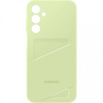  Чехол Original Samsung Card Slot Case EF-OA256TMEGRU для A25 (A256) Lime 
