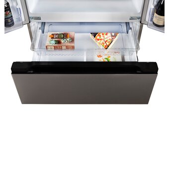  Холодильник LEX LFD575BxID French Door, инверторный черная сталь 