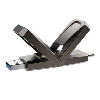 USB-флешка Netac US5 (NT03US5C-256G-32TA), 256Gb, USB3.2, up to 550MB/500MB/s 