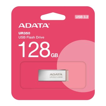  USB-флешка ADATA UR350-128G-RSR/BG ADATA USB3.2 128G Brown 