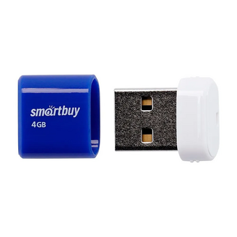  USB-флешка Smartbuy SB4GBLara-B USB Drive 4GB Lara Blue 