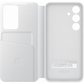  Чехол Original Samsung Smart View Wallet Case S24 (S921) EF-ZS921CWEGRU White 