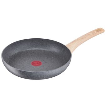  Сковорода Tefal Natural Force G2660472 круглая 24см покрытие Mineralia+ non-stick ручка несъемная (без крышки) серый (2100118263) 