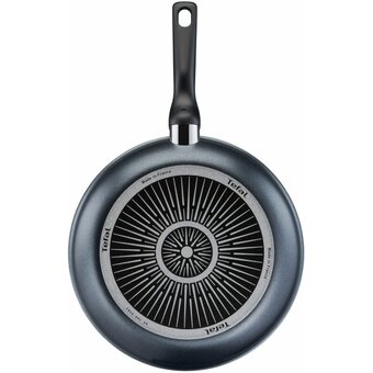  Сковорода Tefal Force 4218926, с крышкой, черный 